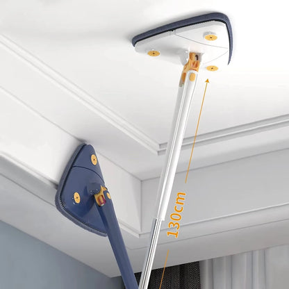 CornerFit Mop™ 忙しいママのための「角まで届く」三角モップ