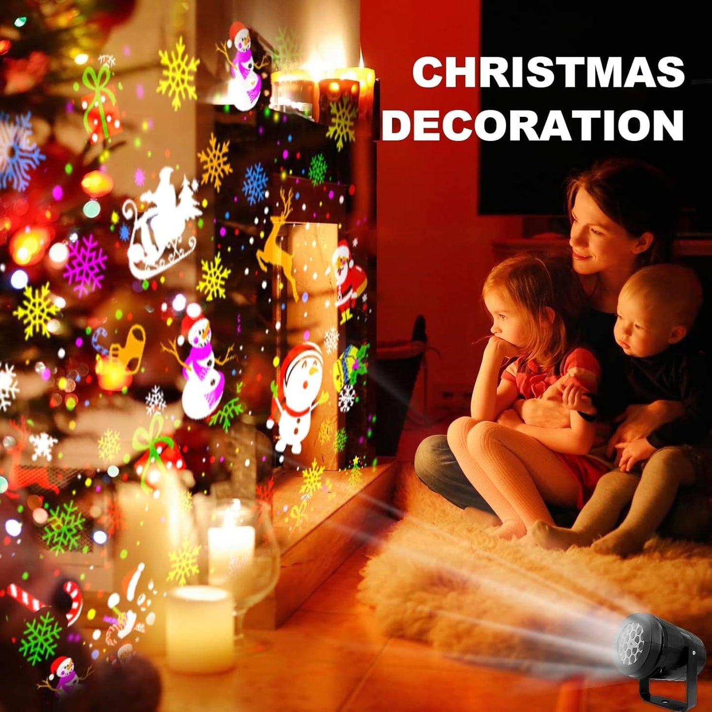 Christmas Magic Projector™ クリスマス雰囲気プロジェクター