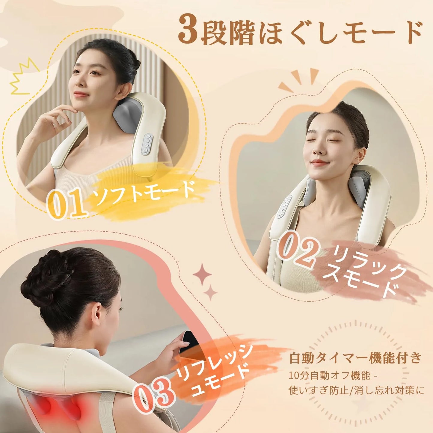 【期間限定最大60%OFF】Relievo Neck™ 首・肩・全身をこれ1台でケア
